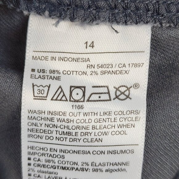 Old Navy Pants Womens 14 Gray Extra High Rise Wide Leg Trousers (34x28) NWT - Picture 9 of 10